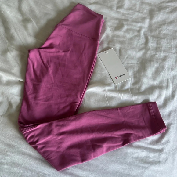 🆕 Lululemon Align HR Pant 28” Pink Blossom - Picture 1 of 9